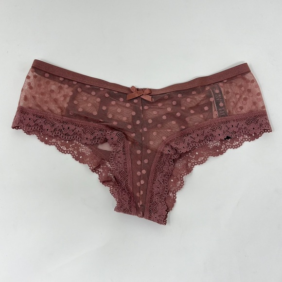 🔥VS Very Sexy Dot Mesh Cheeky Panty XS - Picture 3 of 12